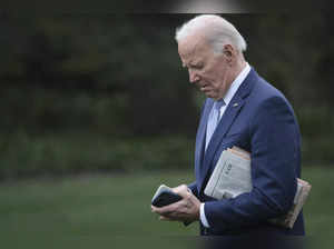 S. President Joe Biden departs the White House March 22, 2024 in Washington, DC. Biden is scheduled to spend the weekend in Delaware.