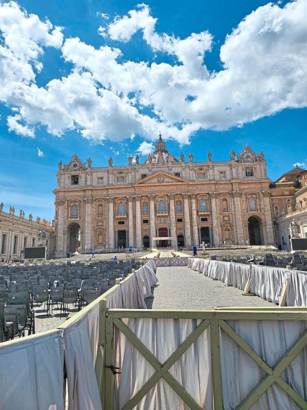 The Vatican Basilica.