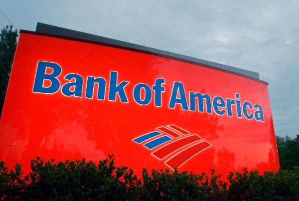 Bank of America sign